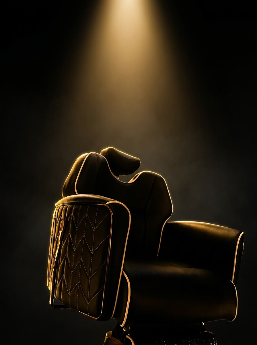 The chair at Yash Blendz